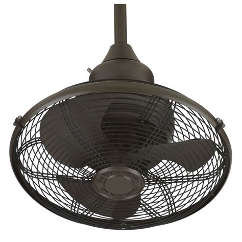 Fanimation Of110ob Oil Rubbed Bronze 18 3 Blade Oscillating Ceiling