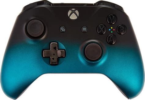 Mineral Blue Shadow Custom Controller For Xbox One Console Textured