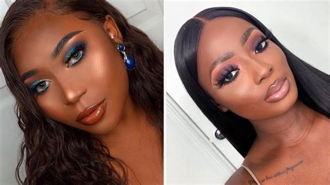 Makeup Tutorial For Black Women Makeup Tutorial Compilation 4 Youtube