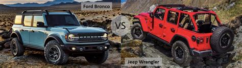 Jeep Wrangler Vs Ford Bronco Glenns Freedom Jeep