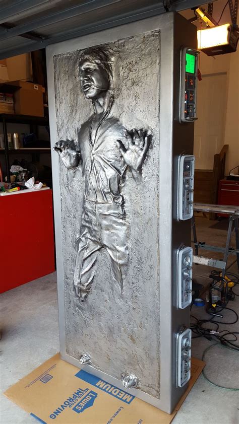 Han Solo In Carbonite Rapid Build Low Cost Star Wars Room Star