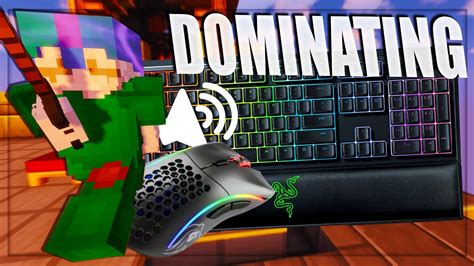 Dominating Doubles Bedwars Keyboard And Mouse Asmr Hypixel Bedwars