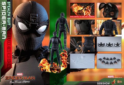 Hot Toys Spider-Man: Far From Home - Stealth Suit Deluxe Version Sixth Scale Figure Pre-Orders