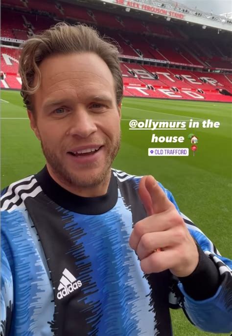Celeb Lover On Twitter Olly Murs In Man Utd Kit Is A Seriously Horny