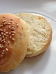 Panecillos de hamburguesas Hamburger Bun, Bread, Food, Bread Recipes ...