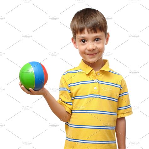 Boy Playing With Ball High Quality People Images Creative Market