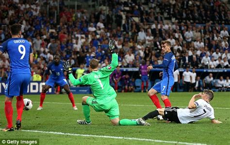 Nicola rizzoli blows his whistle three times and france are heading to paris. Germany 0-2 France, Euro 2016 RESULT: Antoine Griezmann ...