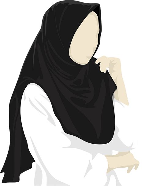 Muslim Islam Hijab Clip Art Png X Px Watercolor My Xxx Hot Girl
