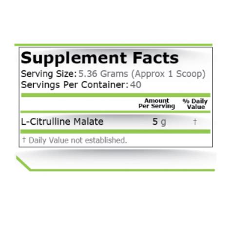 Citrulline Malate, Citrulina Malat, 214 grame, 5 grame doza, Oxid Nitric, pret, prospect ...