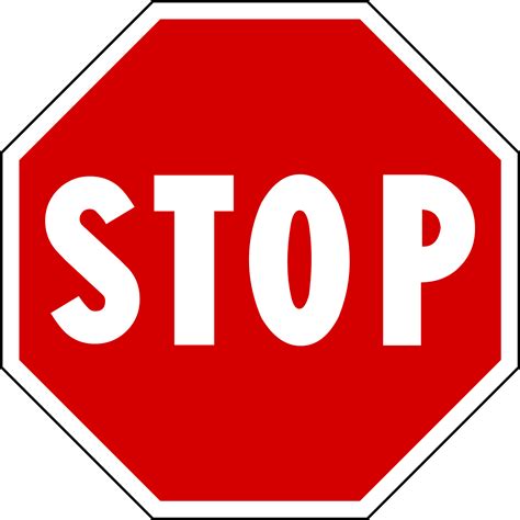 Sign Stop Png Transparent Image Download Size 2000x2000px