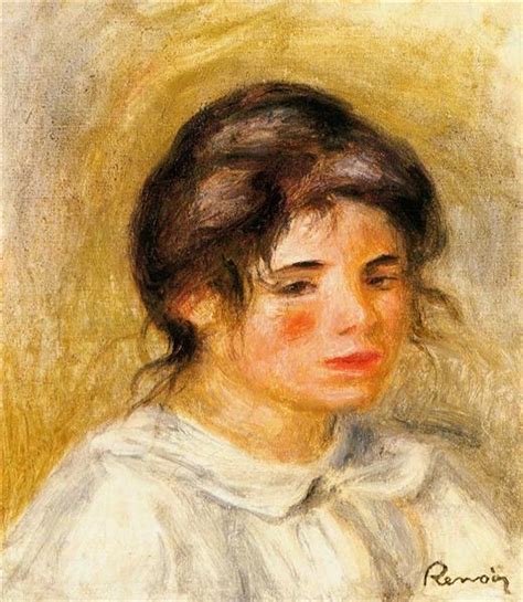 Portrait Of Gabrielle C1906 Pierre Auguste Renoir