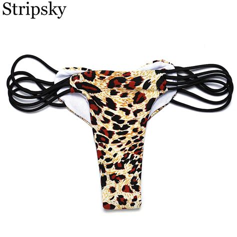 stripsky women swimsuit bottom bikini brazilian underwear heart swimsuit cheeky v panties