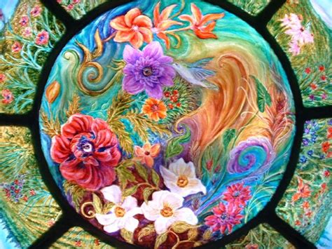Reverse Glass Painting Tutorial ~ Painting Glass Reverse Create Stepbystep China Patterns