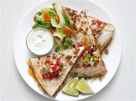 Food network today at 4:15 pm if you're going through the time and effort it takes to research a r. Meatloaf Quesadillas Recipe | Food Network Kitchen | Food ...