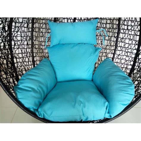Durable wicker swing egg chair hanging chair cushion outdoor without chair. Replacement Cushion set for Swing Egg Pod Wicker Chair ...