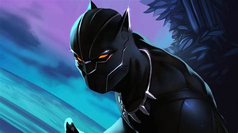 Comics Black Panther 4k Ultra Hd Wallpaper By Ludovic Lufor