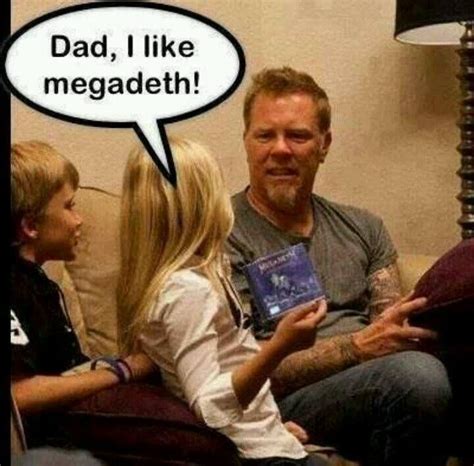 Pin By Cynthia Lippstreu On Laughs Megadeth Metallica Funny Metallica