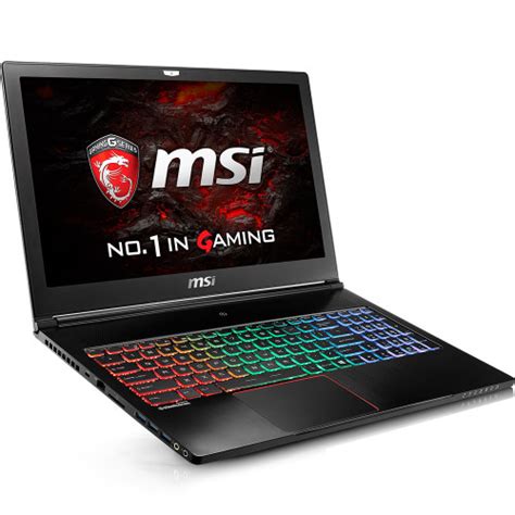 Msi Gs63vr Stealth Pro 229 156 Gaming Laptop Core I7 7700hq