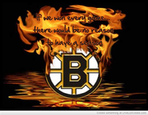 Boston Bruins Inspirational Quotes Quotesgram