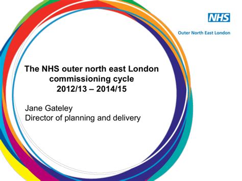 The Nhs Outer North East London Commissioning Cycle 201213