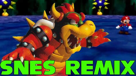 Super Mario 64 Bowsers Theme Snes Remix Youtube