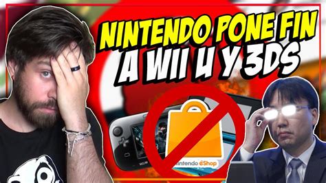 Jder Nintendo Nintendo Cierra La Eshop De Wii U Y 3ds En 2023