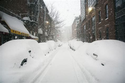 Blizzard Dumps Another Foot Of Snow On Winter Weary Boston