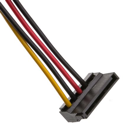 14 In Molex To Dual Sata Power Cable