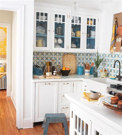 What about adding a magic with history in your kitchen by a gothic style kitchen cabinet! Fresh & Unique Kitchen Ideas - The Inspired Room