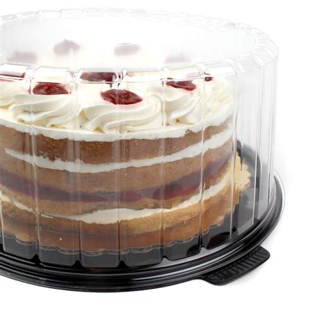 Plastic Container For 10 Round Layer Cake Case Of 50 Cake Boxes