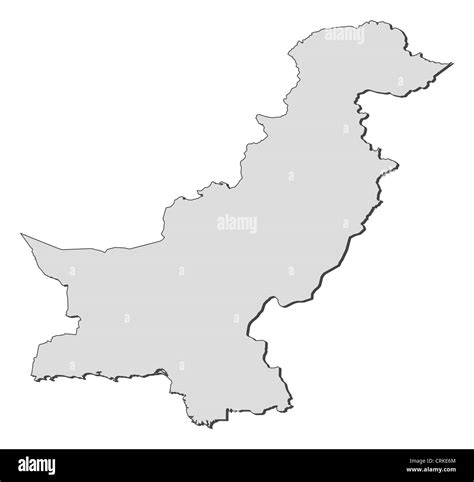 Political Map Of Pakistan With The Several Provinces Stock Photo Alamy