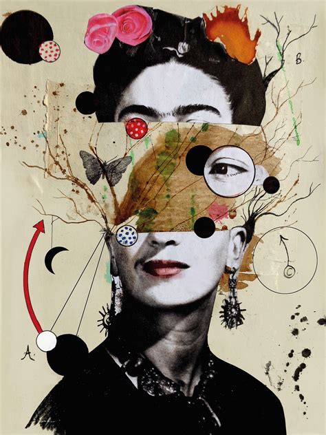 Loui Jover Deconstructed Frida Limited Edition Lumas Collage