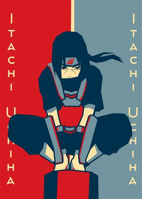 Naruto Itachi Uchiha Poster Narutodw