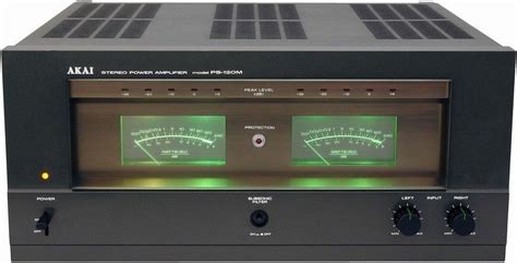 Akai Ps 120m 1980 Stereo Amplifier Hifi Vintage Valve