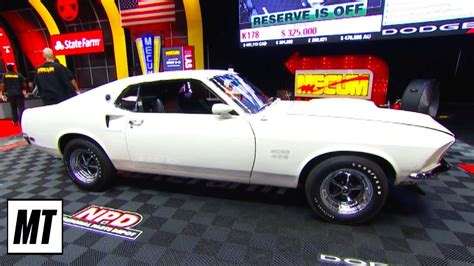 1969 Ford Mustang Boss 429 Fastback Mecum Auctions Kissimmee
