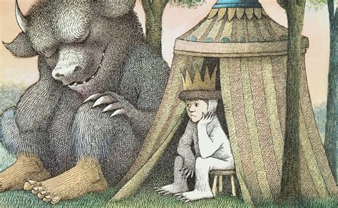 Signed Original Poster Where The Wild Things Are By Maurice Sendak