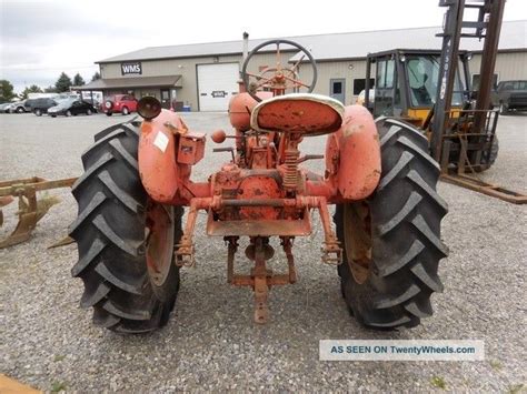 1954 Allis Chalmers Wd45 Wplow Antique Vintage Tractor Wms