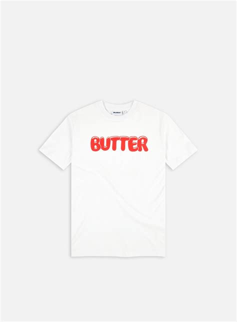 Butter Goods Goo T Shirt White Spectrum Bug1706