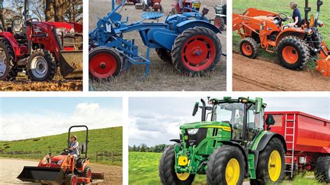 7 Different Types Of Tractors And Their Uses