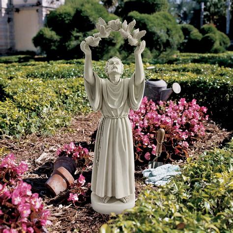 Design Toscano St Franciss Doves Of Peace Garden Statue