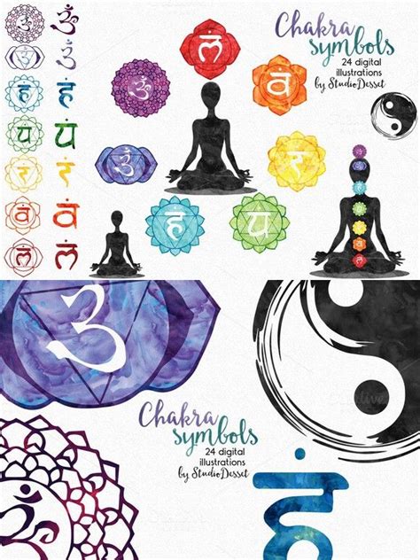 Chakra Symbols Printables 12 00 In 2023 Chakra Symbols Chakra Symbols