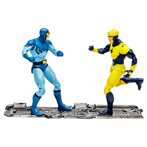 Dc Collector Booster Gold And Blue Beetle 7 Inch Scale Action Figure 2 Pack