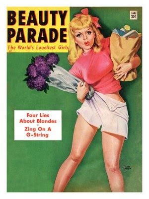Image Detail For Beauty Parade Vintage Glamour Magazine Cover S