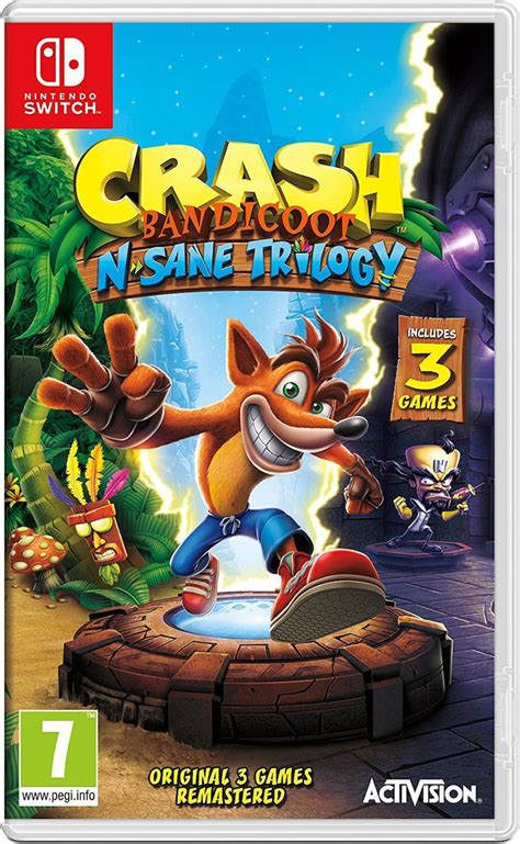 Crash Bandicoot N Sane Trilogy Switch Skroutzgr