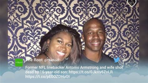 antonio armstrong former nfl player and wife fatally shot by teenage son youtube