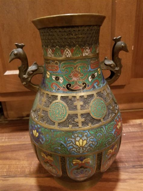 Value Of An Antique Japanese Bronze Vase Thriftyfun