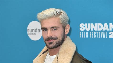 Zac Efron Bleached His Hair Platinum Blonde — See Photos Of His New