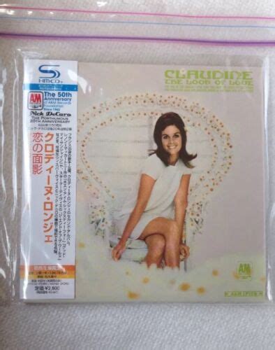 Sealed Claudine Longet The Look Of Love Shm Cd Japan Mini Lp Uicy 75162