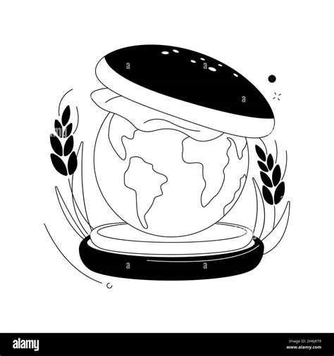 Global Land Use Abstract Concept Vector Illustration Stock Vector Image