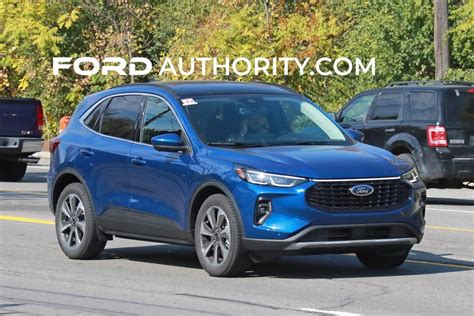 2023 Ford Escape Platinum In Atlas Blue Real World Gallery